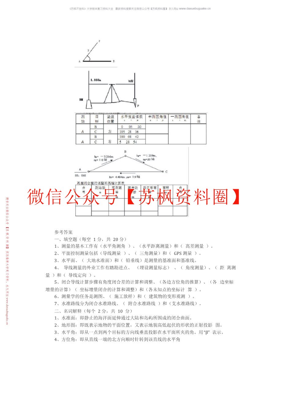 道路工程测量